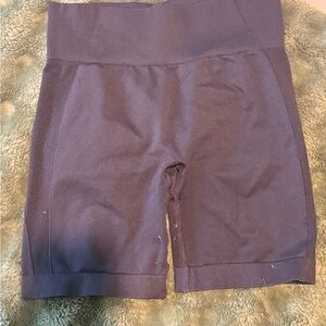 Women's black scrunch butt gym  Shorts